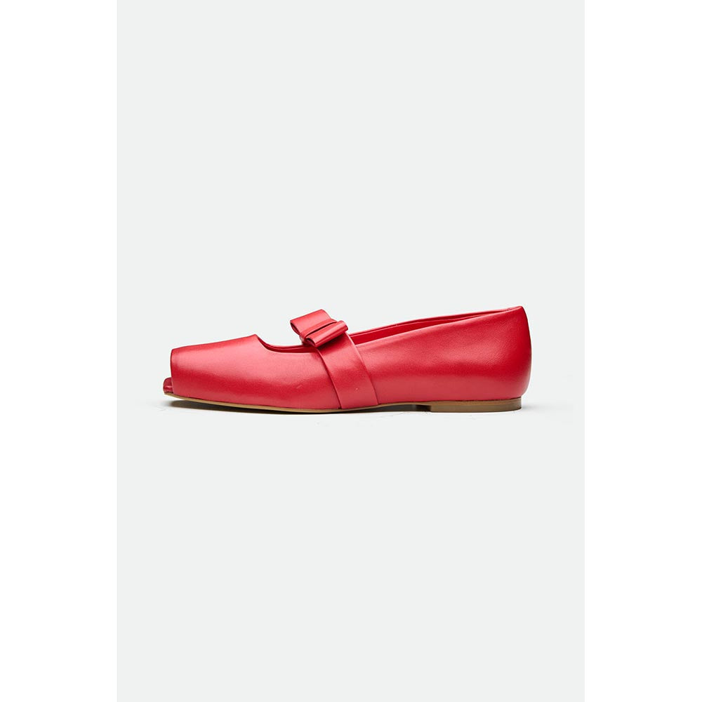 Oroh Red Maidstone Ballerinas