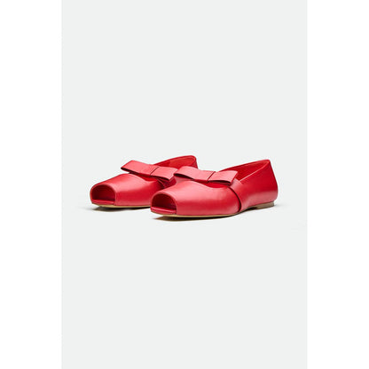 Oroh Red Maidstone Ballerinas