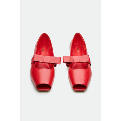 Oroh Red Maidstone Ballerinas