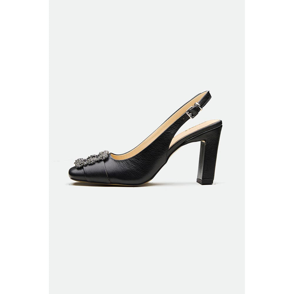 Oroh Black Sugilite Heels