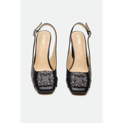 Oroh Black Sugilite Heels