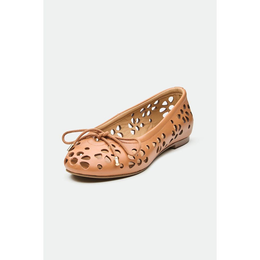 Oroh Tan Bury Ballerinas