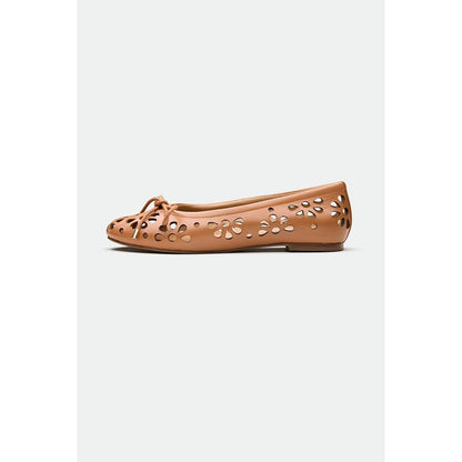 Oroh Tan Bury Ballerinas