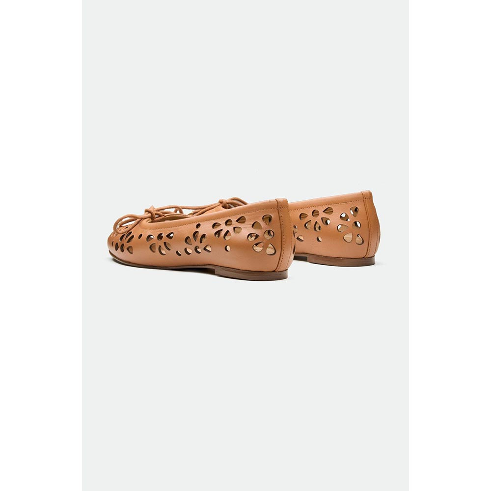 Oroh Tan Bury Ballerinas