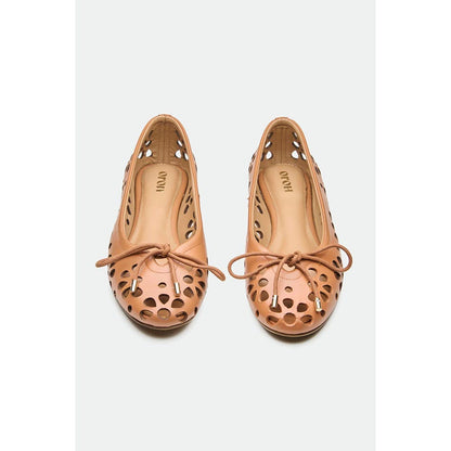Oroh Tan Bury Ballerinas