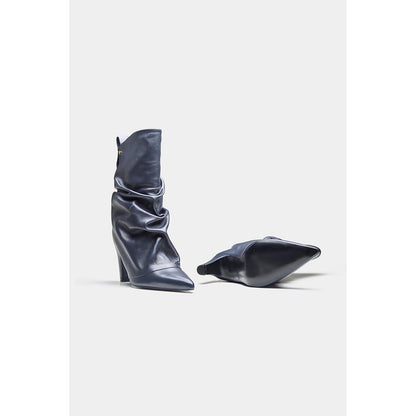 Oroh Navy Blue Adriana Casual Boots
