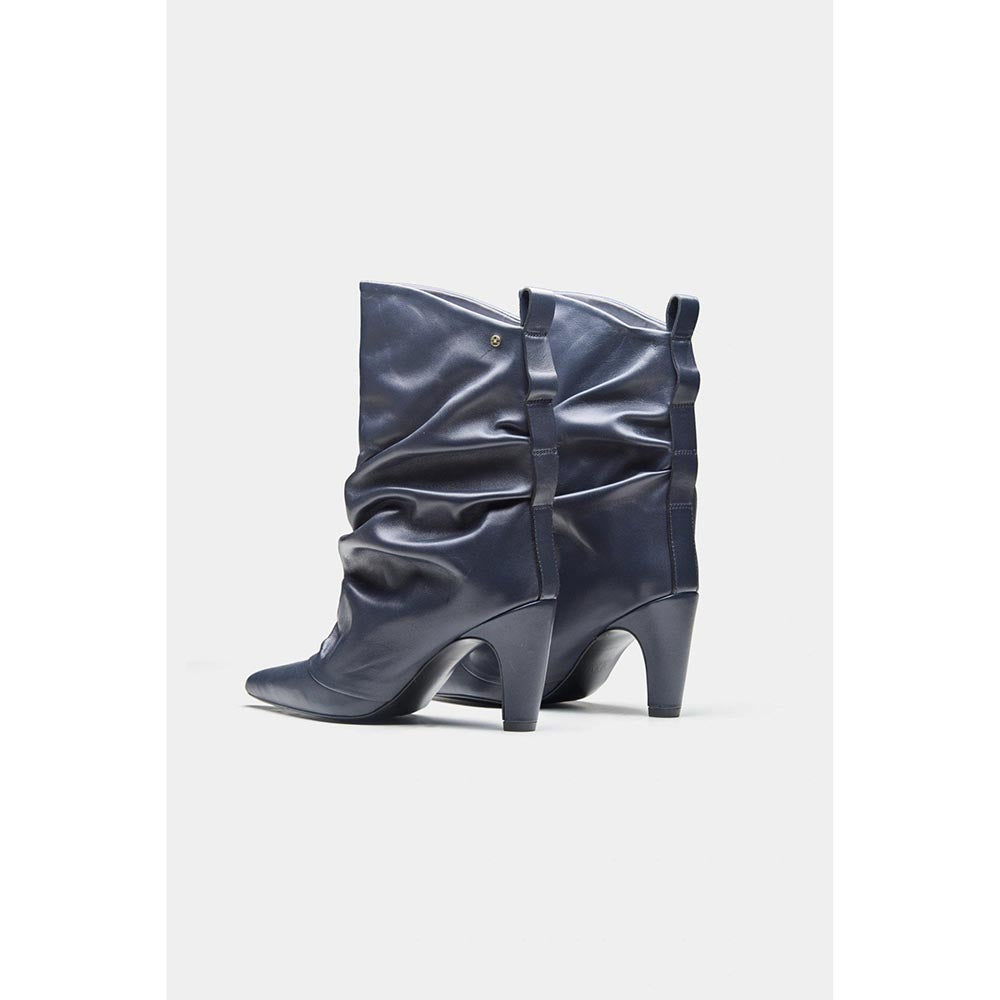 Oroh Navy Blue Adriana Casual Boots