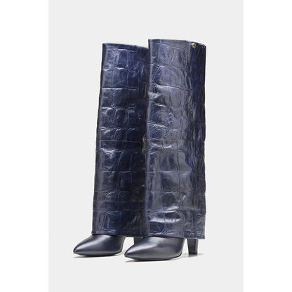 Oroh Navy Blue Katherine Casual Boots
