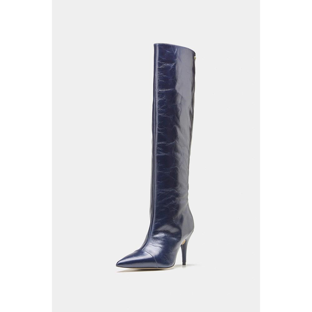 Oroh Navy Blue Renata Casual Boots