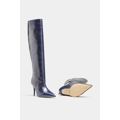 Oroh Navy Blue Renata Casual Boots