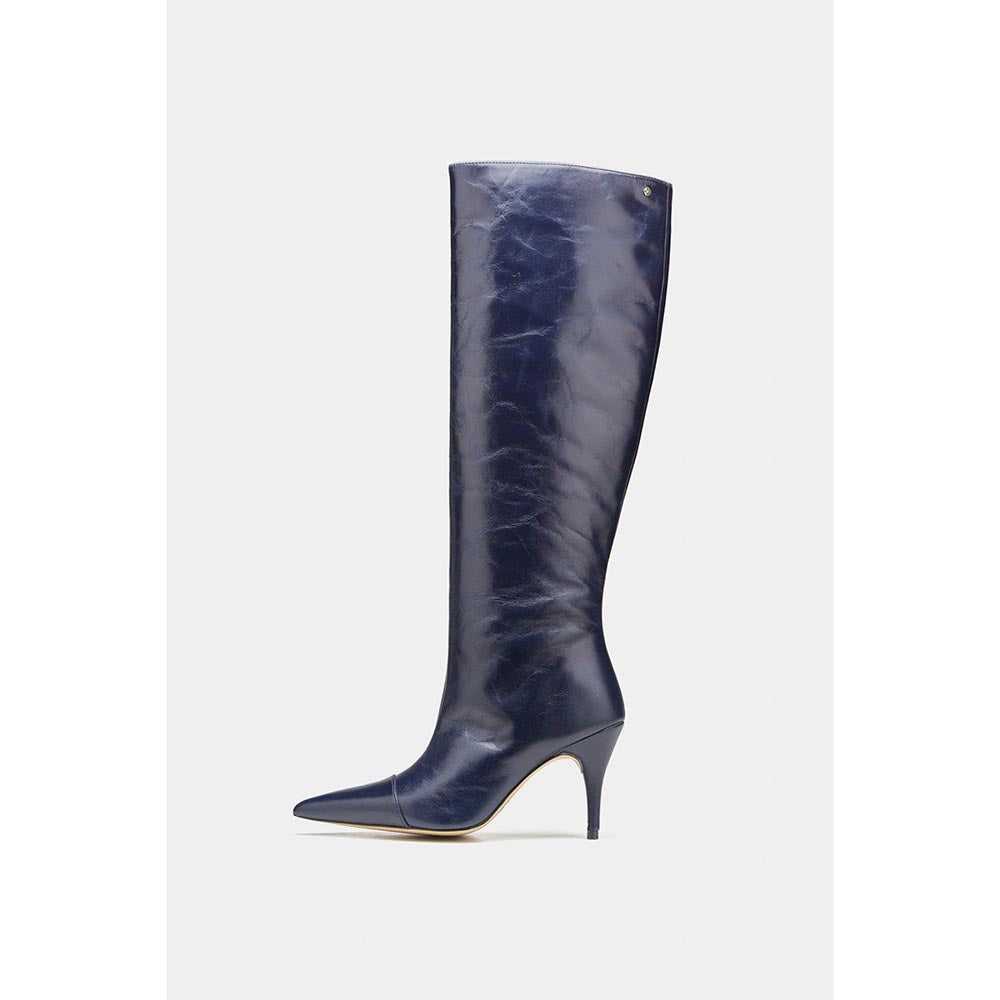 Oroh Navy Blue Renata Casual Boots