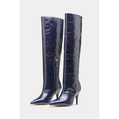 Oroh Navy Blue Renata Casual Boots