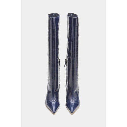 Oroh Navy Blue Renata Casual Boots