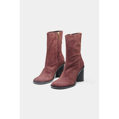 Oroh Maroon Juana Casual Boots