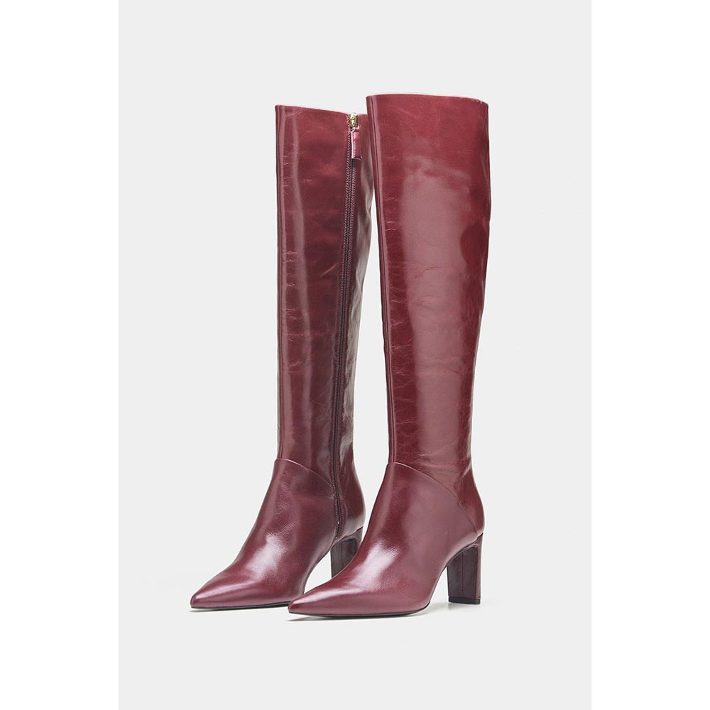 Oroh Maroon Paz Casual Boots