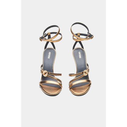 Oroh Angelina Wedges Heels - Bronze