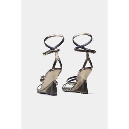 Oroh Angelina Wedges Heels - Grey