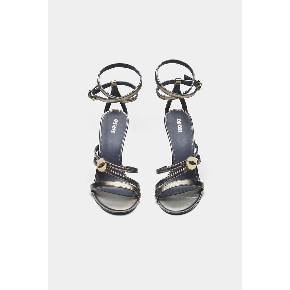 Oroh Angelina Wedges Heels - Grey