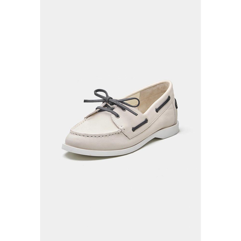 Oroh Boat Shoes - Off White