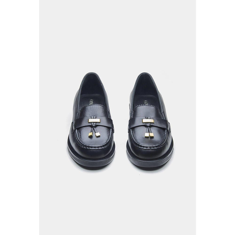Oroh Women Black Antonia Moccasins Shoes