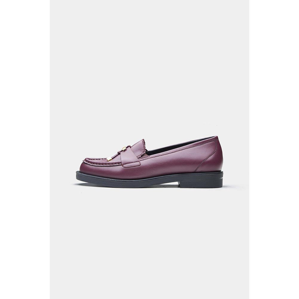 Oroh Women Maroon Antonia Moccasins Shoes