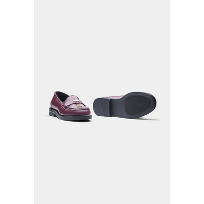 Oroh Women Maroon Antonia Moccasins Shoes