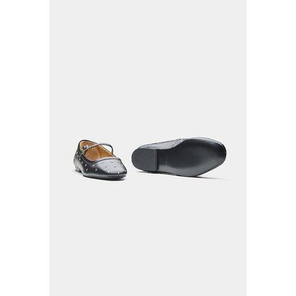 Oroh Women Black Estrella Ballerinas