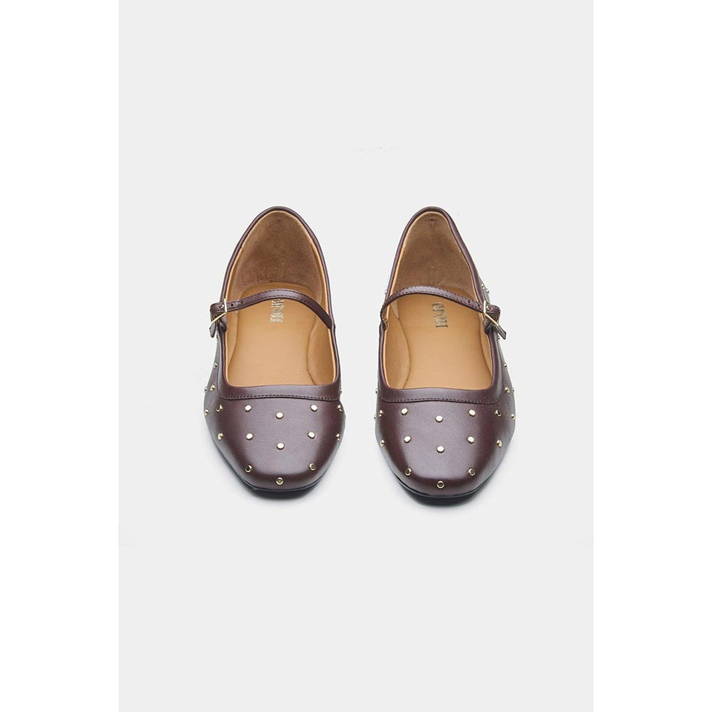 Oroh Women Brown Estrella Ballerinas