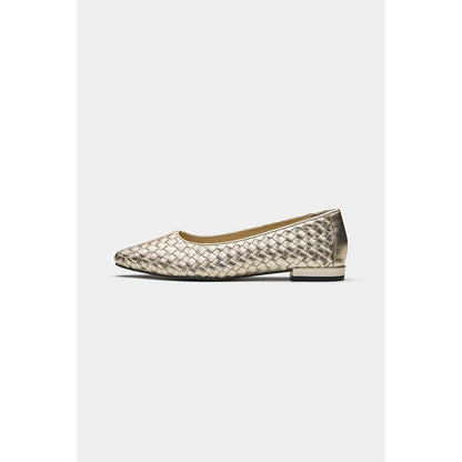 Oroh Women Gold Luisa Ballerinas