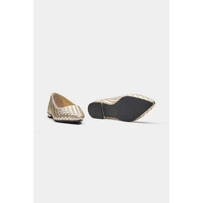 Oroh Women Gold Luisa Ballerinas