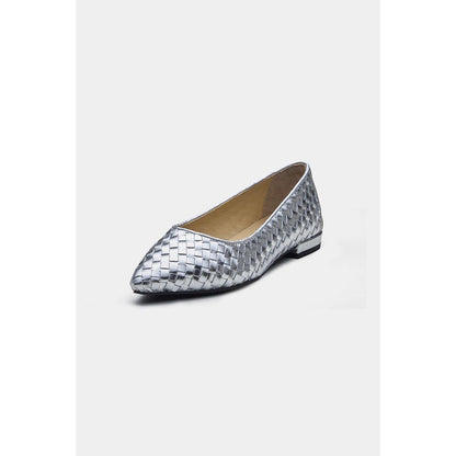 Oroh Women Silver Luisa Ballerinas