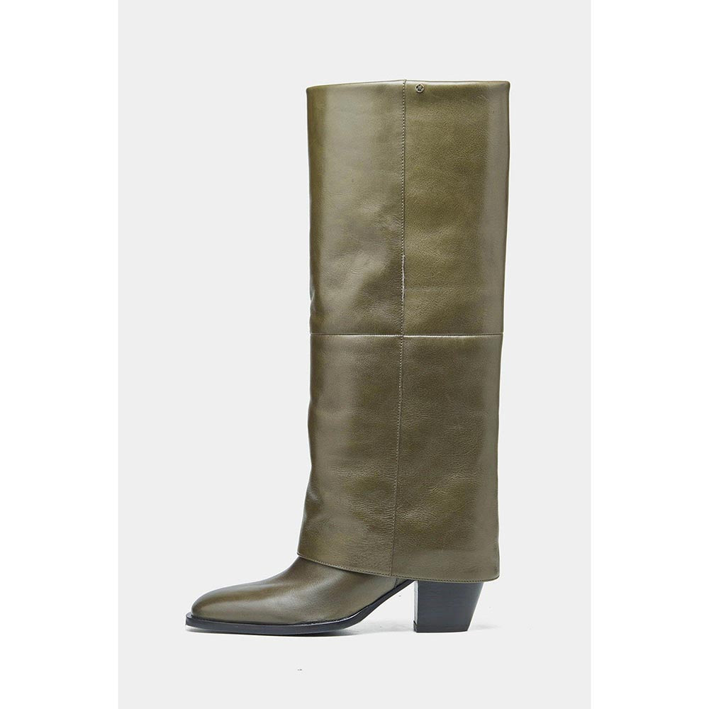 Oroh Women Olive Mia Casual Boots