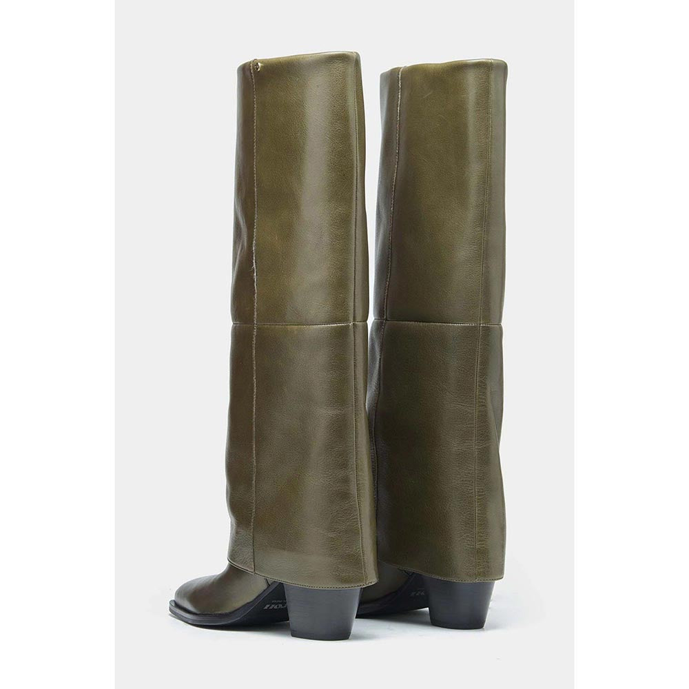Oroh Women Olive Mia Casual Boots