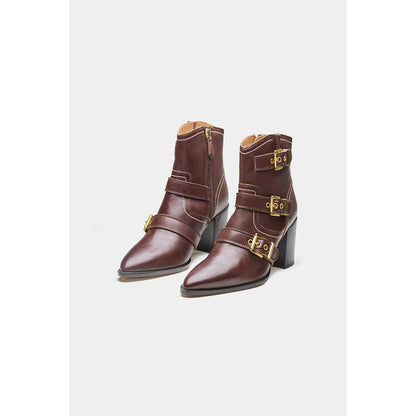 Oroh Women Brown Teresa Casual Boots