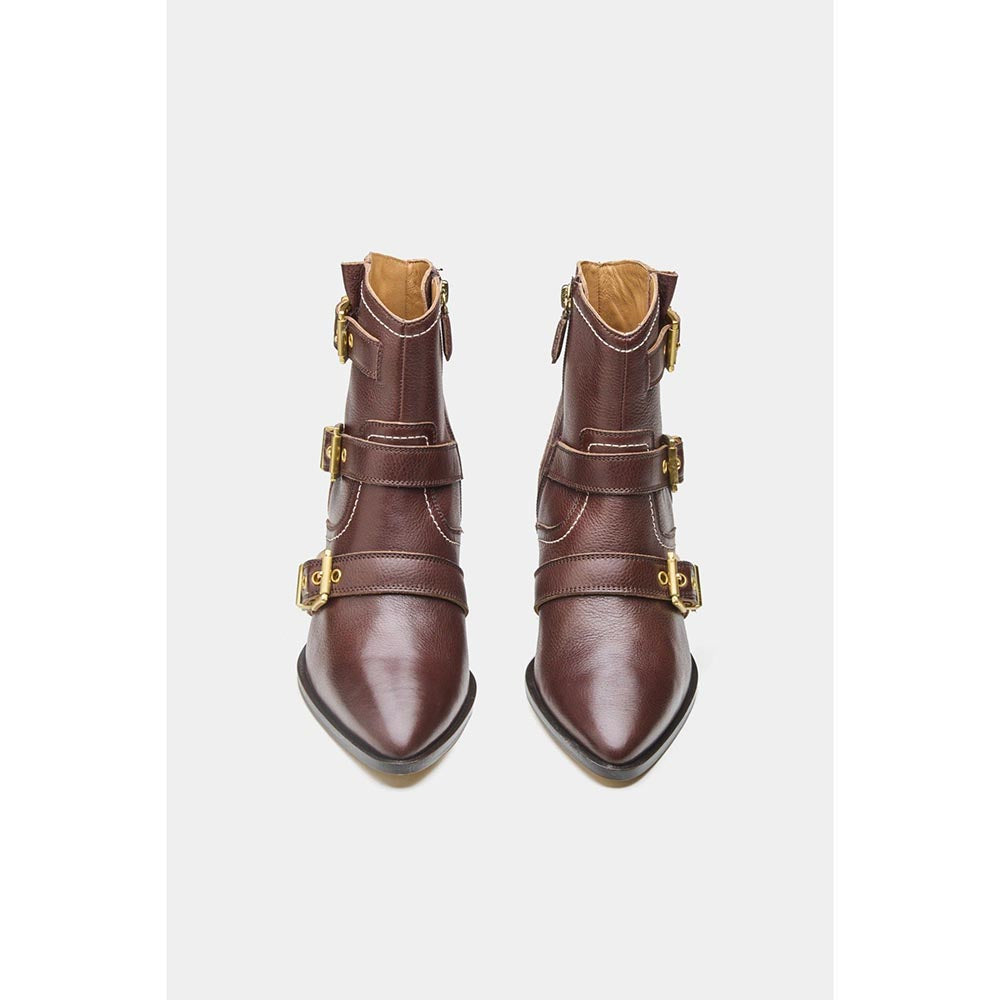 Oroh Women Brown Teresa Casual Boots
