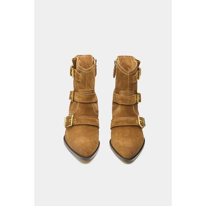 Oroh Women Tan Teresa Casual Boots