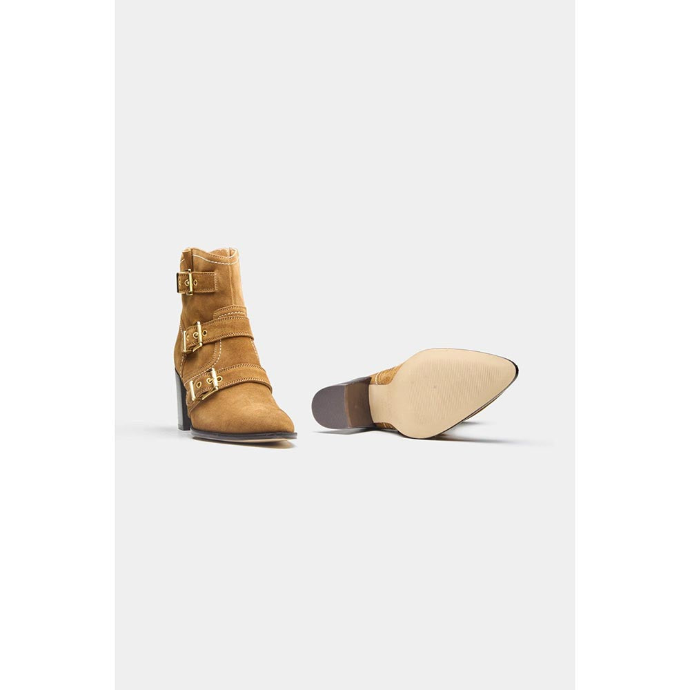 Oroh Women Tan Teresa Casual Boots