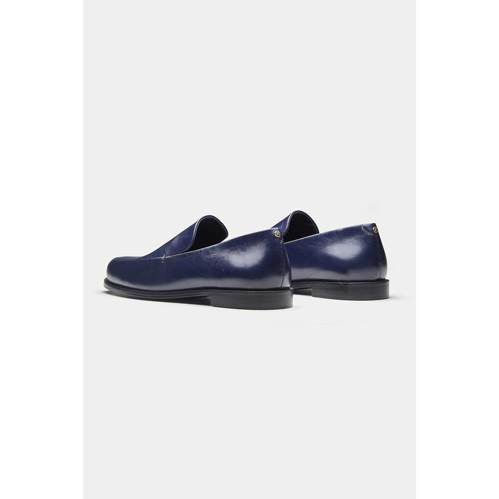 Oroh Women Navy Blue Veronica Loafers