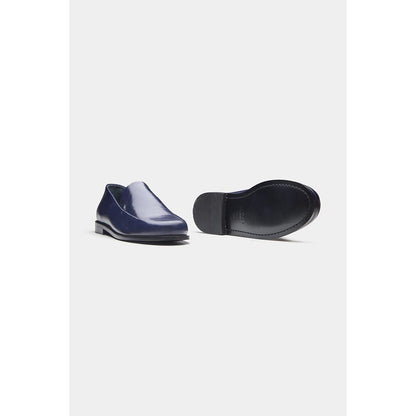 Oroh Women Navy Blue Veronica Loafers