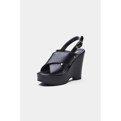 Oroh Women Black Gabriela Wedges Heels