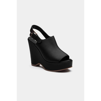 Oroh Women Black Marta Wedges Heels