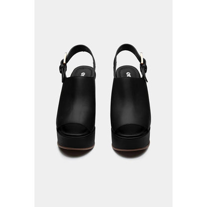 Oroh Women Black Marta Wedges Heels