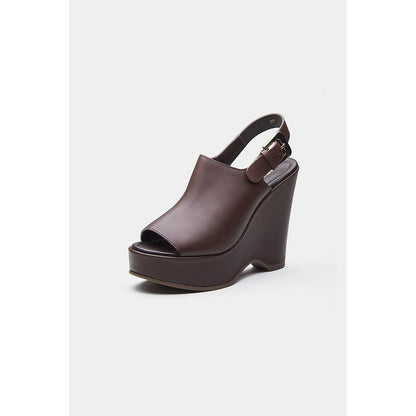 Oroh Women Brown Marta Wedges Heels