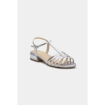 Oroh Women Silver Ana Sandal Heels