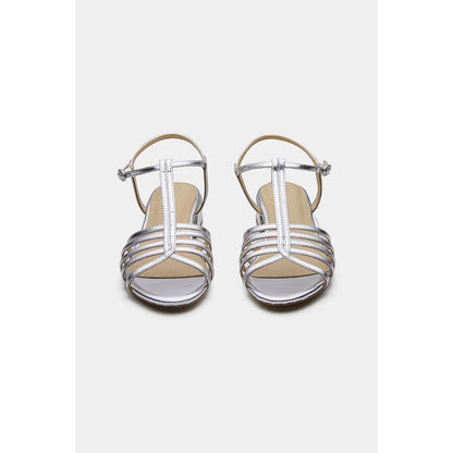 Oroh Women Silver Ana Sandal Heels