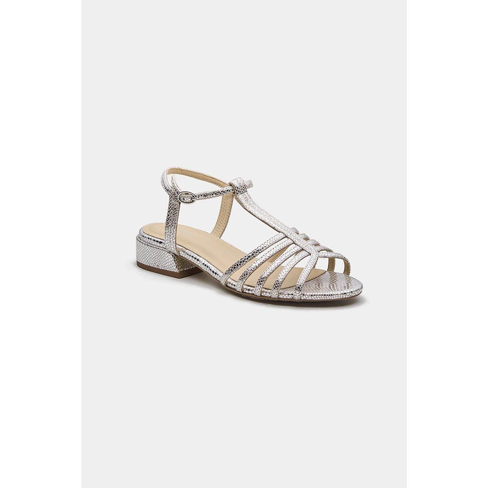 Oroh Women White Ana Sandal Heels