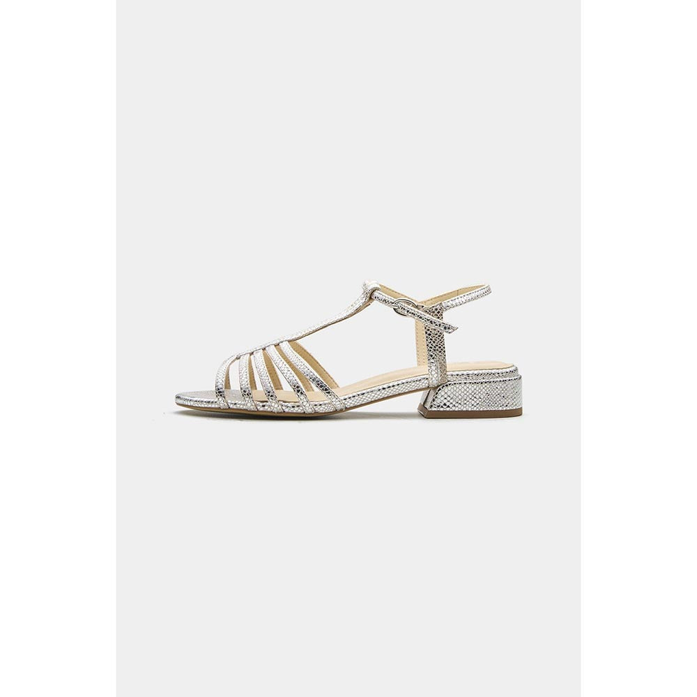 Oroh Women White Ana Sandal Heels