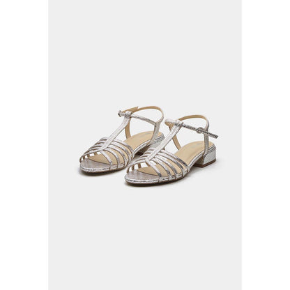 Oroh Women White Ana Sandal Heels