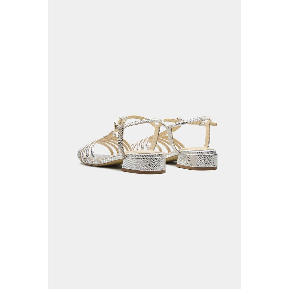 Oroh Women White Ana Sandal Heels