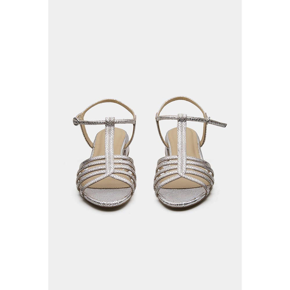 Oroh Women White Ana Sandal Heels
